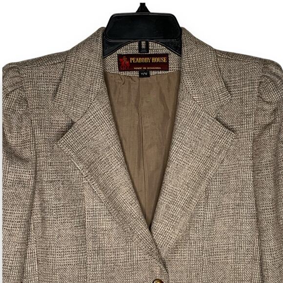 Plaid Women's Blazer by St. John - Picture 13 of 15